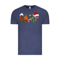Vintage Denim Christmas camp Vintage Tee - NancyCooperArtShop