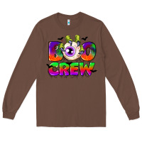 Chestnut boo crew Long Sleeve Tee - CowGirlArtShop
