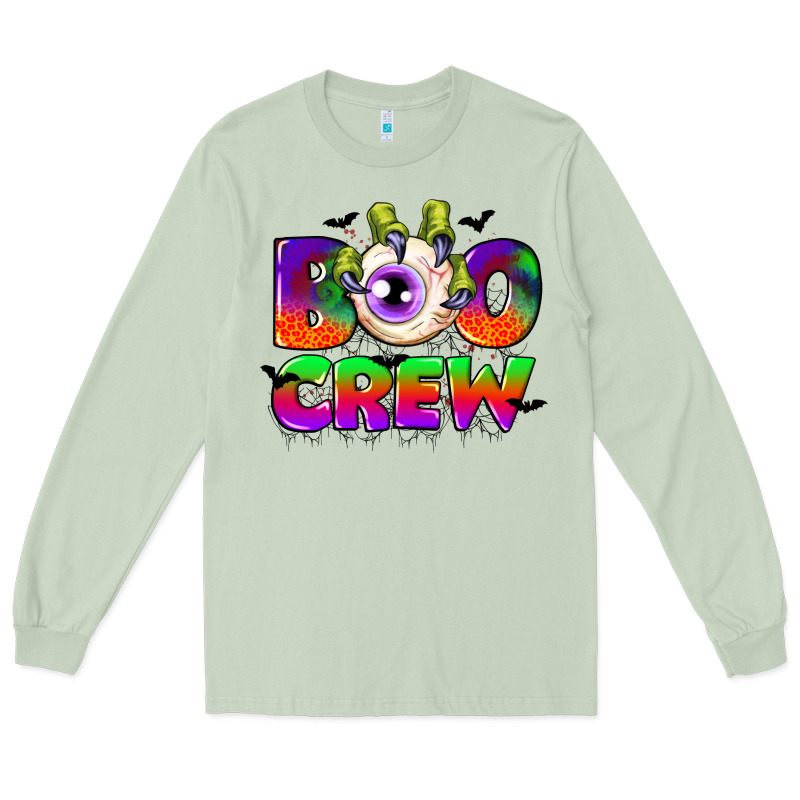 Boo Crew Long Sleeve Tee by CowGirlArtShop | Teevron