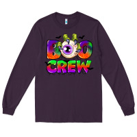 Plum boo crew Long Sleeve Tee - CowGirlArtShop