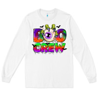 White boo crew Long Sleeve Tee - CowGirlArtShop