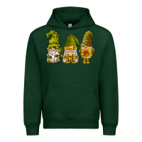 Forest Green sunflower gnomies Urban Hoodie - BarkalooDesign