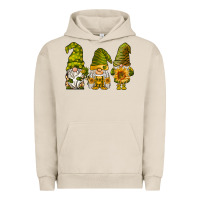Pigment French Oak sunflower gnomies Urban Hoodie - BarkalooDesign
