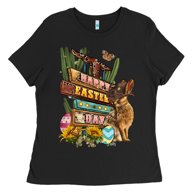 Easter Day Rodeo Ladies Tee by LillyAllenDesigns | Teevron