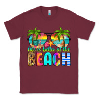 Burgundy life is better at the beach Classic Tee - RanaPortraitStore