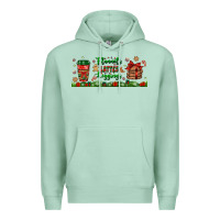 Seafoam flannels lattes leggings libbey glass Premium Hoodie - BundleAndBundleShop