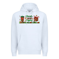 White flannels lattes leggings libbey glass Premium Hoodie - BundleAndBundleShop