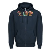 Navy western mama pink roses Mother's Day Zipper Hoodie - LillyAllenDesigns