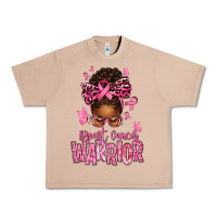 Burro brest cancer warrior afro messy bun Urban Heavy Tee - texasbilliewilder