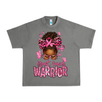 Tornado brest cancer warrior afro messy bun Urban Heavy Tee - texasbilliewilder