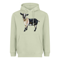 Matcha Tennessee Fainting Goat Heavyweight Hoodie - LillyAllenDesigns