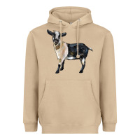 Mushroom Tennessee Fainting Goat Heavyweight Hoodie - LillyAllenDesigns