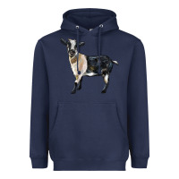 Navy Tennessee Fainting Goat Heavyweight Hoodie - LillyAllenDesigns