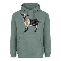 Sage Tennessee Fainting Goat Heavyweight Hoodie - LillyAllenDesigns