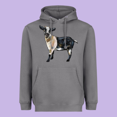Tennessee Fainting Goat Heavyweight Hoodie Designed By Lillyallendesigns