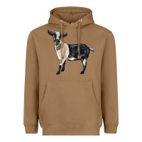Toasted Coconut Tennessee Fainting Goat Heavyweight Hoodie - LillyAllenDesigns