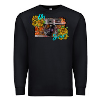 Black oh snap Premium Sweatshirt - RacoonDesign