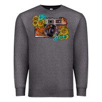 Charcoal Heather oh snap Premium Sweatshirt - RacoonDesign