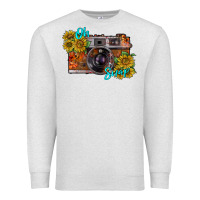 Oatmeal Heather oh snap Premium Sweatshirt - RacoonDesign