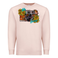 Pale Pink oh snap Premium Sweatshirt - RacoonDesign