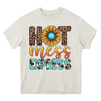 Cream hot mess express Heavy Core Tee - JahusDesignShop