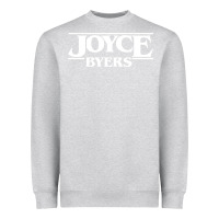 Heather Grey joyce stranger byers things Heavyweight Sweatshirt - lanVoArt