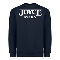 Navy joyce stranger byers things Heavyweight Sweatshirt - lanVoArt