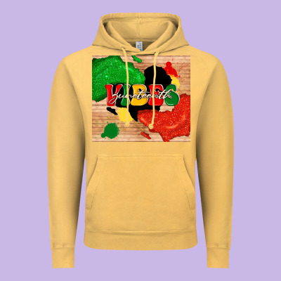 Juneteenth Vibes Vintage Hoodie Designed By Tumblerdesignbyshophia