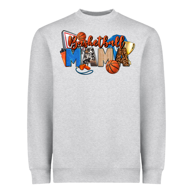Basketball Mama Heavyweight Sweatshirt by FaDigitalArtStudio | Teevron