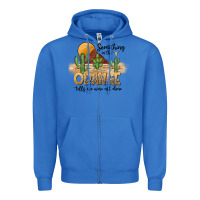 True Royal Something In The Orange Tells We Were Not Done Zipper Hoodie - CowhideDigitalArt