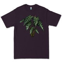 Plum Amazon Elephant Ear Premium Tee - LillyAllenDesigns