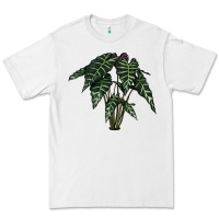 White Amazon Elephant Ear Premium Tee - LillyAllenDesigns