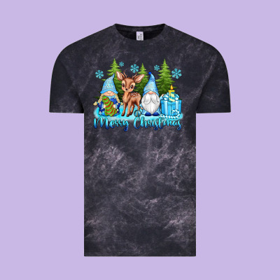 Merry Christmas Gnomes Vintage Tee Designed By Texasbilliewilder