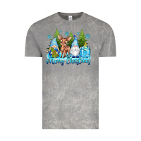 Cloud Rock merry christmas gnomes Vintage Tee - texasbilliewilder