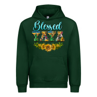 Forest Green blessed yaya Urban Hoodie - BarkalooDesign