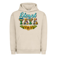 Pigment French Oak blessed yaya Urban Hoodie - BarkalooDesign
