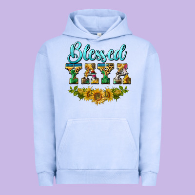 Blessed Yaya Urban Hoodie Designed By Barkaloodesign