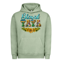 Pigment Oil Green blessed yaya Urban Hoodie - BarkalooDesign