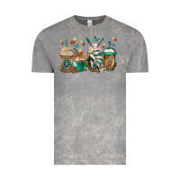 Cloud Rock indian headdress coffee cups Vintage Tee - Jasminsmagicworld