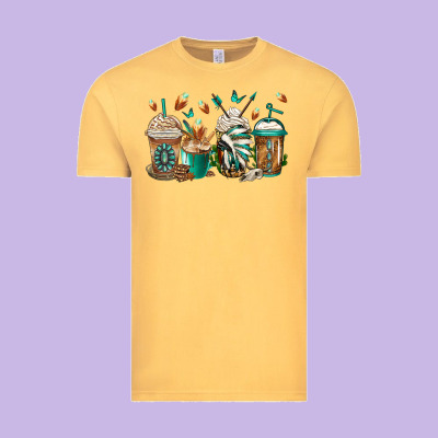 Indian Headdress Coffee Cups Vintage Tee Designed By Jasminsmagicworld
