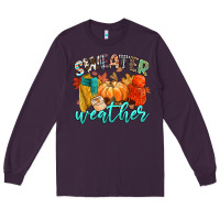Plum weather Long Sleeve Tee - CowGirlArtShop