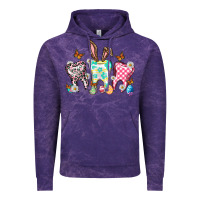 Cloud Purple Happy Easter Day teeth Vintage Hoodie - HowdyJamesFarm