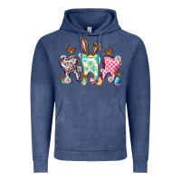 Vintage Denim Happy Easter Day teeth Vintage Hoodie - HowdyJamesFarm