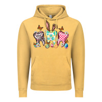 Vintage Mustard Happy Easter Day teeth Vintage Hoodie - HowdyJamesFarm