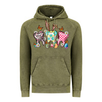 Vintage Olive Happy Easter Day teeth Vintage Hoodie - HowdyJamesFarm