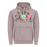 Vintage Zinc Happy Easter Day teeth Vintage Hoodie - HowdyJamesFarm
