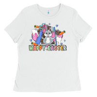 White Easter Easter Dental Ladies Tee - LillyAllenDesigns