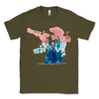 Army Green risk of rain 2 Classic Tee - lanVoArt