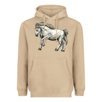 Percheron Horse Heavyweight Hoodie | Teevron