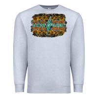 Heather Grey babe Premium Sweatshirt - RacoonDesign